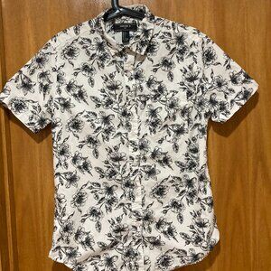 Forever 21 Floral Print button down shirt